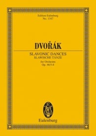 Dvorak: Slavonic Dances Opus 46/5-8 B 83 (Study Score) published by Eulenburg